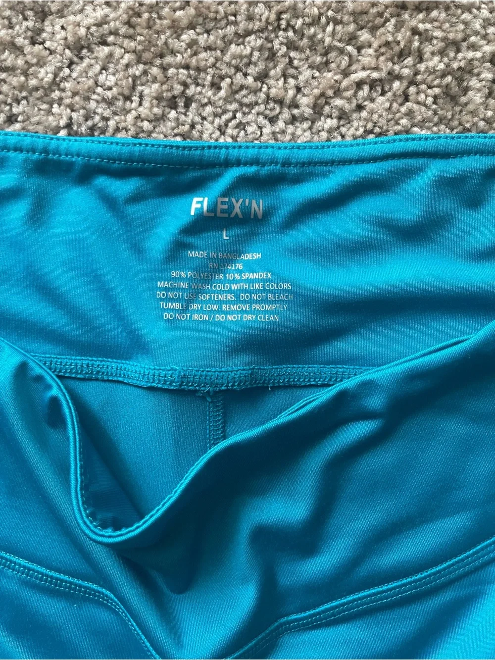Bundle of 3 Athletic Capri Leggings High Waisted Size L